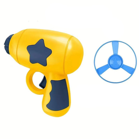 Cat Toy Launcher with 15 Flying Discs