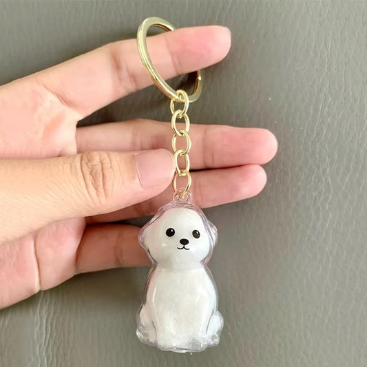 Cat Fur Keepsake Keychain