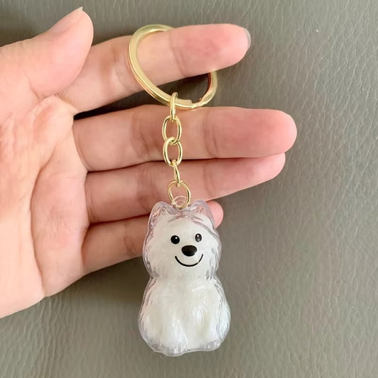 Cat Fur Keepsake Keychain