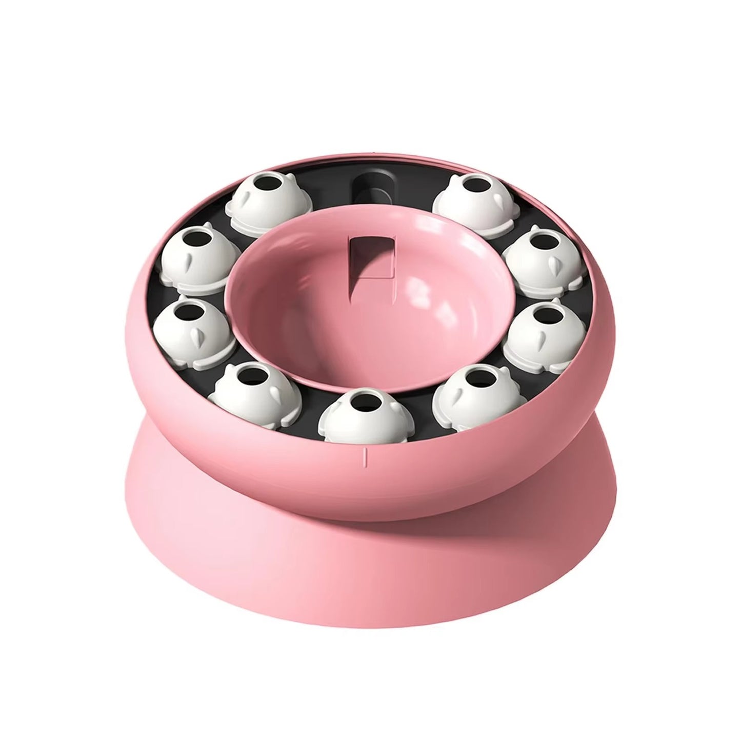 Rotating Slow Feeder Toy for Cats