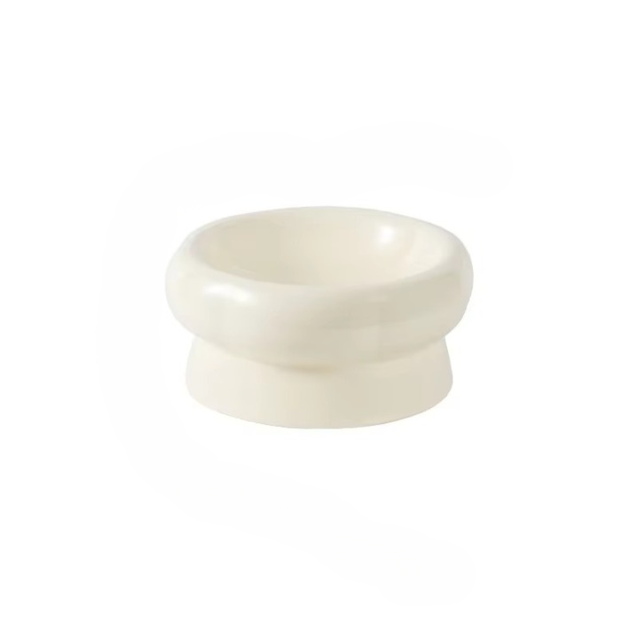 Elevated Ceramic Cat Bowl