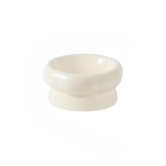 Elevated Ceramic Cat Bowl