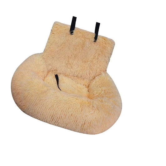 Plush Pet Car Seat Bed