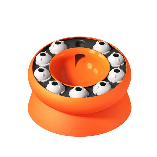 Rotating Slow Feeder Toy for Cats