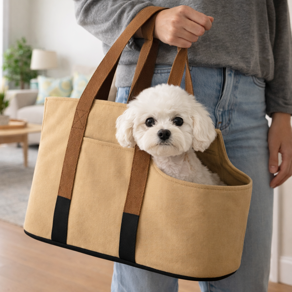 Charming Carry Bag for Your Small Dog