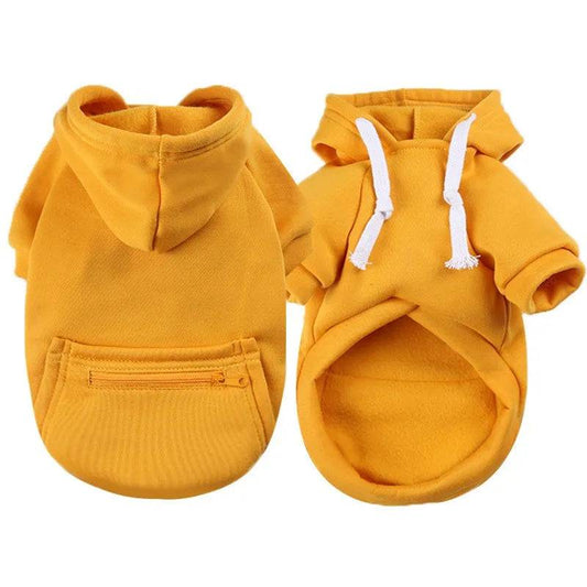 Dog Hoodie Sweatshirts with Pockets