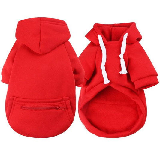 Dog Hoodie Sweatshirts with Pockets