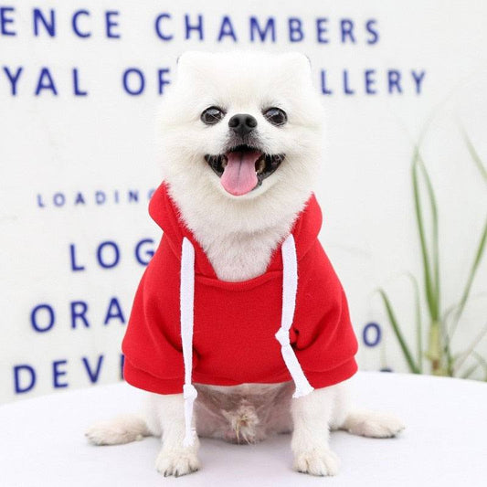 Dog Hoodie Sweatshirts with Pockets