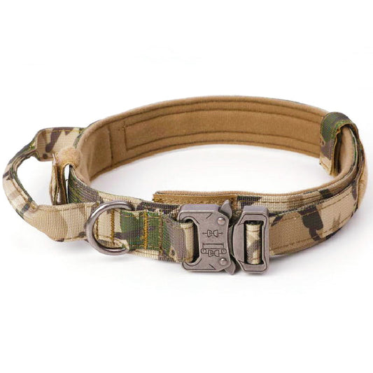 Ultimate Tactical Dog Collar with Versatile Handle for Training